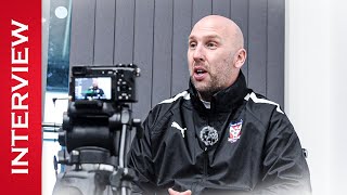 🎤 The First Interview  Adam Hinshelwood appointed York City FC manager [upl. by Scharf]