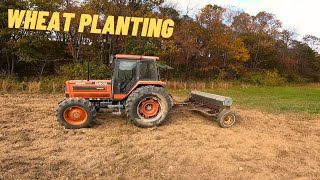 First Day of Planting Winter Wheat [upl. by Suaeddaht252]