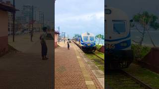 Wellawatte Railway Station  Colombo Sri Lanka 🇱🇰 travel train beach [upl. by Nhoj889]