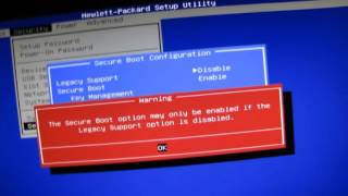 HP All in One Desktop PC How to Boot from a USB Flash Drive [upl. by Herald]