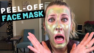 PeelOff Face Mask Tutorial  How to Apply and Remove PeelOff Mask [upl. by Ahseek]