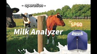 HiYi Milk Testing Lactoscan SP Ultrasonic Milk Analyzer Operation [upl. by Asilec85]