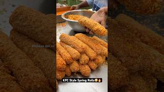 KFC Style Spring Rolls😳🔥 Indian Street Food [upl. by Binette]