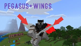 PEGASUS AND WING UPDATE  Expansive fantasy addon [upl. by Ames]