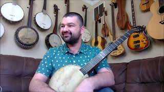 Aquila Nylgut vs Gamut Gut Banjo String Comparison [upl. by Ogu818]