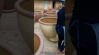 Secrets of glazing a large ceramic pot [upl. by Anyrak650]