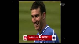 2000 Scottish Cup Final Rangers v Aberdeen Highlights SkySports [upl. by Aikem]