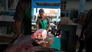 Amazing  tuna fish cutting skiil food fishcuttingskill seafood [upl. by Eelirol40]