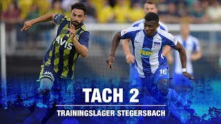 TACH 2  FENERBAHÇE DEBÜTS UND PREMIERENTORE  STEGERSBACH  Hertha BSC [upl. by Nerha]