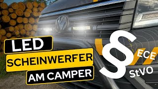 LED Zusatzscheinwerfer am Wohnmobil  was ist erlaubt [upl. by Soinski183]