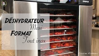 Déshydrateur Zen et pur tout inox  Idéal pour la cuisine crue [upl. by Modern]