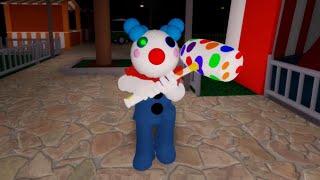 Clowny JumpscareKill Animation  Roblox Piggy [upl. by Clardy]