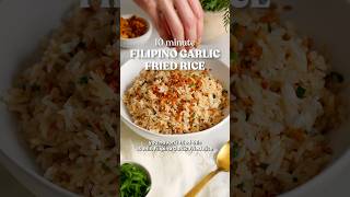 10 min Filipino Garlic Fried Rice 🤤 recipe [upl. by Negris]