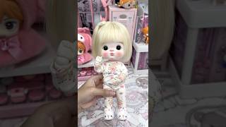 Unboxing bjd big head Wig amp shoes [upl. by Calysta51]