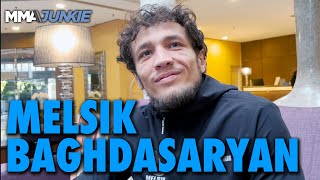 Melsik Baghdasaryan Plans to Make Aussie Fans Cheer Him With KO of Josh Culibao  UFC 284 [upl. by Ailuy]