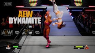 AEW DYNAMITE JADE CARGILL VS RIHO [upl. by Hnahc]