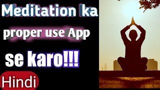 3 best free meditation apps in hindi [upl. by Duster]