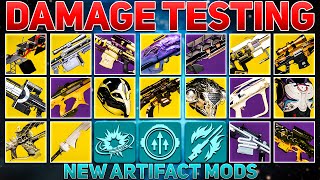 What Is The BEST DPS For Echoes Act 2 Damage Testing  Destiny 2 The Final Shape [upl. by Ayojal]