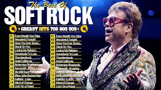 Elton John Lionel Richie Phil Collins Bee Gees Eagles🎉 Top 100 Soft Rock Songs Of All Time [upl. by Sontag]