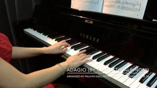 PIANO TIME CLASSICS Page 28 Adagio by Giazotto Albinoni [upl. by Leira675]