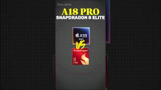 Snapdragon 8 Elite 🔥🔥🔥 A18pro chip vs 8 elite snapdragon8elite a18pro [upl. by Raseda]