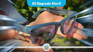 Metas RayBan Smart Glasses Get Major AI Upgrade What You Need to Know [upl. by Dyer435]