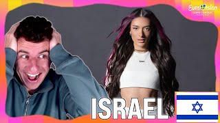 REACTION to ISRAEL 🇮🇱 EUROVISION 2024  Eden Golan  Hurricane 💙 [upl. by Ynffit]