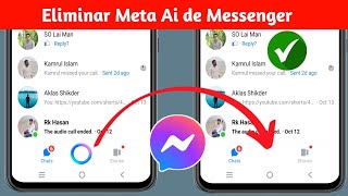 Cómo eliminar Meta Ai de Messenger  Eliminar chat de Meta Ai de Messenger 2024 [upl. by Warms]