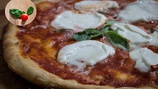 Como hacer Pizza Casera con Mozzarella de Bufala  Masa de Pizza [upl. by Fennelly]