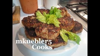 How to make easy Gluten free pork rissoles [upl. by Ajet536]