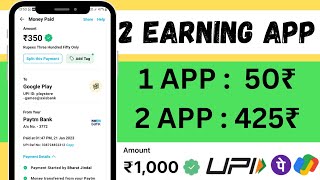 2024 BEST MONEY EARNING APP WITHOUT INVESTMENT I NEW EARNING APP TODAY [upl. by Dlanger]