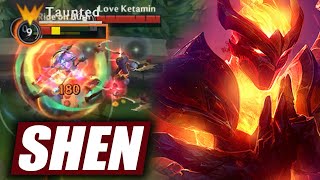 Wild Rift Shen Baron Lane Gameplay in Season 15 Build amp Runes [upl. by Thaxter596]