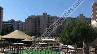 Pool view furnished studio flat with big terrace for sale Royal Beach Barcelo Sunny Beach Bulgaria [upl. by Engeddi824]