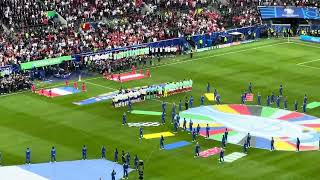 EURO 2024 – Austria against France – National Anthem of France – Nationalhymne Frankreich [upl. by Norval]