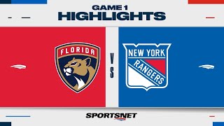 NHL Game 1 Highlights  Panthers vs Rangers  May 22 2024 [upl. by Par]