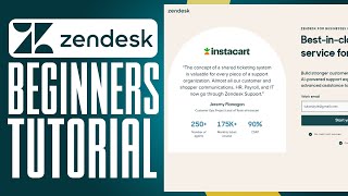 Zendesk Tutorial For Customer Service 2024  How To Use Zendesk For Beginners [upl. by Devondra932]