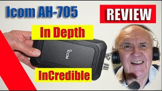 ICOM AH705 AUTO ATU IN DEPTH REVIEW [upl. by Utas]