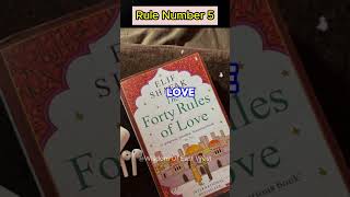 40 Rules Of Love By Elif Shafak What I Learned from Rule No5 youtubeshorts elifshafak love [upl. by Junie]