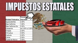 IMPUESTOS EN MÉXICO  ESTATALES Tenencia  al Estado al Hospedaje  AngelMInd [upl. by Iblehs705]