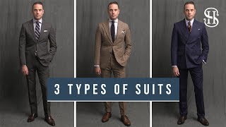 3 Different Types Of Suits  Off The Rack Made To Measure Bespoke [upl. by Ahsaeyt]