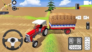 Mahindra 575 DI Tractor Driving 2  Indian Tractor Simulator Game  Android Gameplay [upl. by Nimrac]