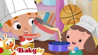 Bäckerlein  Lieder amp Rhythmen  BabyTV Deutsch [upl. by Lilith]