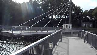 Caernarfons swinging bridge [upl. by Meurer948]