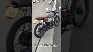 SUZUKI K90 レストア＆カスタム紹介 SUZUKI K90 旧車 2スト レストア [upl. by Lessig697]