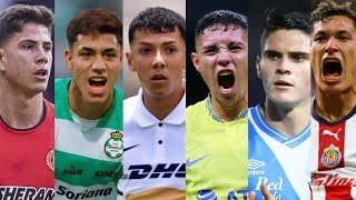 Los 6 Mejores Jovenes Promesa de MÉXICO en la LIGA MX P1 Omar Campos  Ruvalcaba  Emilio Lara [upl. by Celeski955]