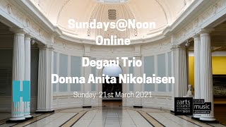 SundaysNoon Online Degani Piano Trio amp Donna Anita Nikolaisen  Hugh Lane Gallery [upl. by Alwyn]