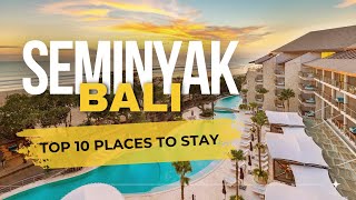 10 Tempting Stays in Seminyak Bali [upl. by Axia]