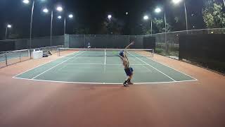 Three Straight Buggywhip winners  USTA 50 Tennis [upl. by Stelle]