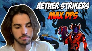 THE BEST AETHER STRIKERS BUILD FOR MAX DPS  Frost Aether Strikers Build  Dauntless 2024 [upl. by Winonah]