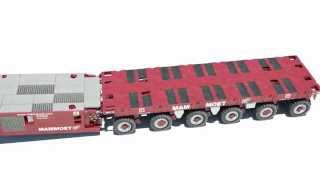 Mammoet SelfPropelled Modular Transporter SPMT  Steering [upl. by Vogele149]